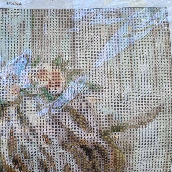 Diamond Painting Lot. Cow Wall Decor NWT Including Extra Rhinestones. - Picture 11 of 14